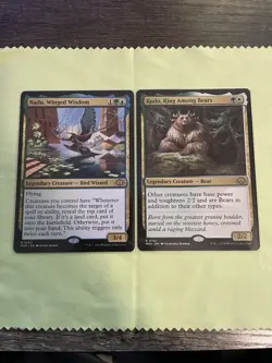 Nadu, Winged Wisdom And Kudos, King Among Bears Modern Horizons 3 Regular NM - Image 1