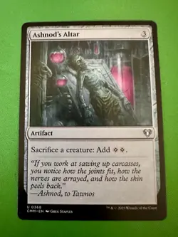 Ashnod's Altar CMM 368 Normal English NM - MTG Unplayed FAST2SHIP!! - Image 1