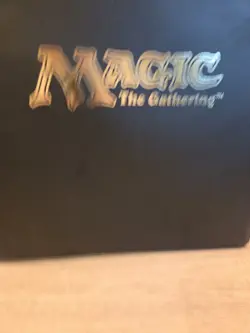 Medium Black Magic the Gathering Display Album with Foil Cover and 3 D Ring - Image 2