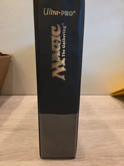 Medium Black Magic the Gathering Display Album with Foil Cover and 3 D Ring - Image 3