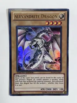 YuGiOh! TCG || Alexandrite Dragon - UR - PHSW-ENSP1 - Image 1