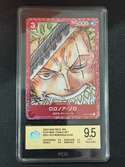 ONE PIECE PCG9.5 ST01-013 RORONOA ZORO SR 2023 JAPANESE - Image 1