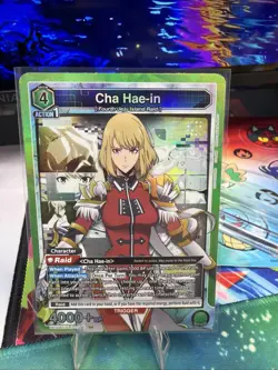 Solo Leveling Cha Hae-in SR Union Arena UE17BT/SLG-1-058 - Image 1