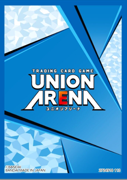 60 Deck Official Card Sleeves UNION ARENA Standard Blue TCG Japan /A2 - Image 1