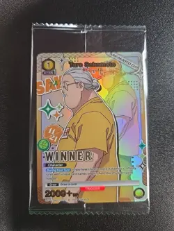 Union Arena Taro Sakamoto Winner Promo 22 English Sealed - Image 1