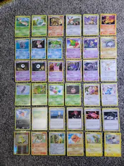 LP Mixed lot Pokemon Cards Mysterious Treasures, Delta Species Mid Era - Image 1