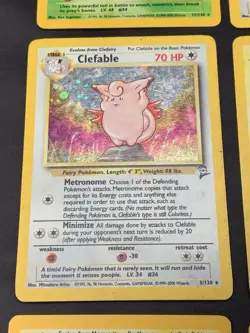 Vintage Holo Rare Pokemon Card Lot WOTC 1999/2000 - Base Set 2, Fossil - MP/HP - Image 5