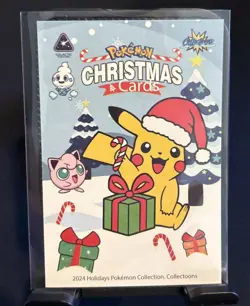 Rare Full Art Pokemon Christmas Collectoons Card #025 Jirachi Peru Low Pop - Image 2