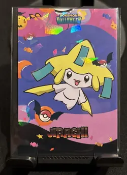 Rare Pokemon Halloween Full Art Jirachi Card Database Low Pop Card 🎃 - Image 1