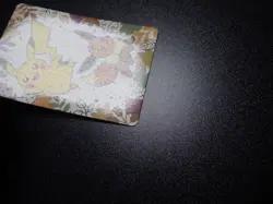 Pokemon Pronto Promo Thank you Card Holo Prism Pikachu & Eevee #5948 EX - Image 5
