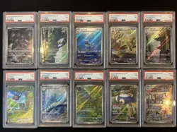 PSA 7 Pokemon Card 151 Game Japanese ART RARE 10 Card Set Bulk Holo AR - Image 1