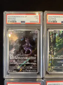 PSA 7 Pokemon Card 151 Game Japanese ART RARE 10 Card Set Bulk Holo AR - Image 2