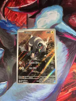 Pokemon TCG SV White Flare Blitzle Card 114/086 Illustration Rare, Near Mint - Image 1