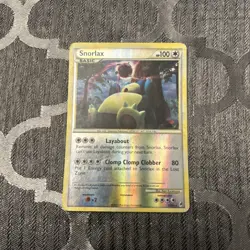 Pokemon Snorlax Reverse Holo Rare Card 33/95 Call of Legends TCG - Image 1