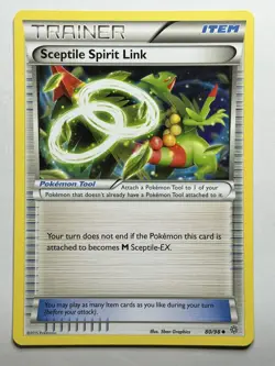 Sceptile Spirit Link XY - Ancient Origins 80/98 LP Pokemon Card - Image 1