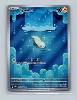 Tynamo 113/086 NM Pokemon Card TCG Black Bolt IR Illustration Rare - Image 1