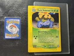2003 DARK VENUSAUR 7 Pokemon BEST OF WINNER PROMO JUMBO VINTAGE CARD NINTENDO - Image 1