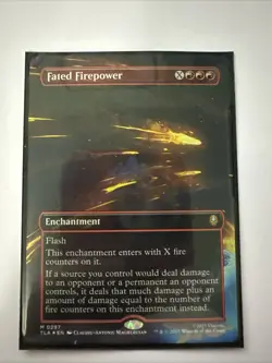 Fated Firepower (Borderless) Avatar: The Last Airbender Foil - Image 1