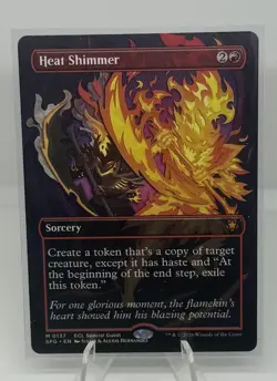 MTG Normal Heat Shimmer (Borderless) M Special Guests 137 NM - Image 1
