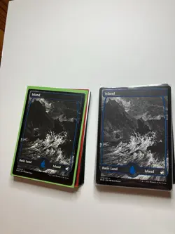 MTG Innistrad Midnight Hunt Island 270/277 Full Art - Image 2