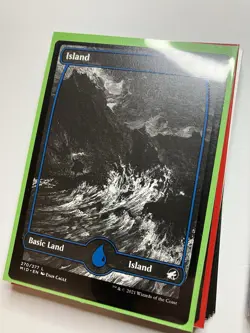 MTG Innistrad Midnight Hunt Island 270/277 Full Art - Image 4