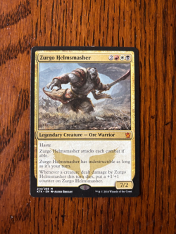 Custom Commander EDH Deck - Zurgo Helmsmasher- MTG - Image 1