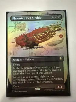 Phoenix Fleet Airship (Borderless) Avatar: The Last Airbender Foil - Image 1