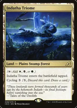 MTG Indatha Triome - 248 / English / NM - Image 1