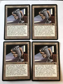 Urza’s Chalice X4 Antiquities Great Condition See Pics Front Back - Image 1