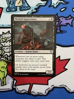 Morbid Opportunist x1 Mtg Outlaws of Thunder Junction Commander - Image 1