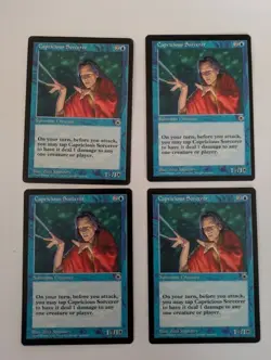 4 Capricious Sorcerer Portal MTG NM Free shipping with tracking - Image 1