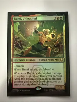 Bumi, Unleashed Avatar: The Last Airbender Foil - Image 1