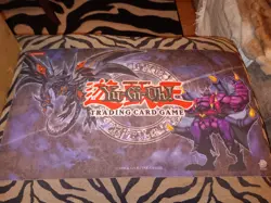 Yu-Gi-Oh Vampire Genesis Red Eyes Darkness Dragon Playmat Played - Image 1