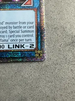 Unchained Soul Lord of Yama - Quarter Century Secret Rare - YuGiOh DUNE-EN049 - Image 5