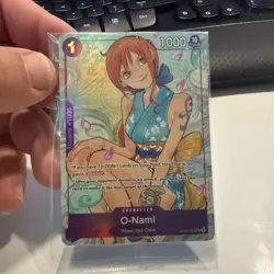 O-Nami OP05-062 UC ALT ART Sealed – Illustration Box Vol.1 One Piece TCG PROMO - Image 1