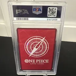 2023 One Piece #039 Rebecca OP04-039 Alternate Art PSA 10 Gem Mint - Image 2