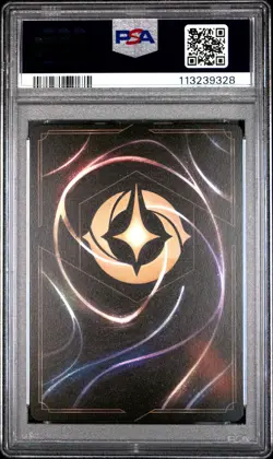 2024 DISNEY LORCANA EN C1-LORCANA CHALLENGE PROMO #1 DRAGON FIRE PSA 10 - Image 2