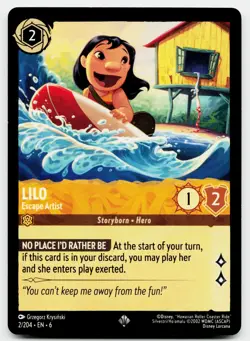 Complete Your Set! Disney Lorcana Azurite Sea Base - Super Rare - Image 3