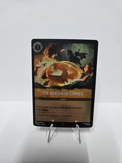 Disney Lorcana TCG Whispers in the Well The Horseman Strikes! 29/204 Rare - Image 1