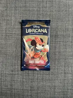Disney Lorcana TCG First Chapter Booster Pack Brand New Sealed Random Pack - Image 1