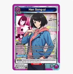 Union Arena Solo Leveling Han Song-yi SR (003) - Super Rare - English - Image 1
