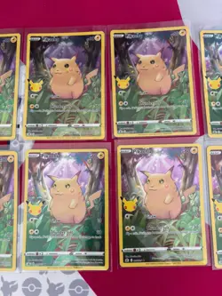 Pokemon Celebrations Pikachu 005/025 bundle x8 cards pack fresh - Image 3