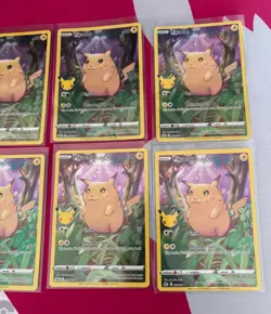 Pokemon Celebrations Pikachu 005/025 bundle x8 cards pack fresh - Image 4