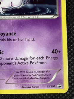 Pokemon TCG Mew XY192 Promo Holo Basic Psychic Card XY Set English 2017 - Image 4