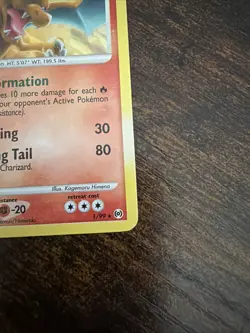 Charizard - (Cracked Ice Holo) 1/99 - Miscellaneous Cards And Products MCAP Holo - Image 5