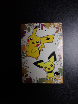 Pokemon Card Pronto Promo 2 SET Holo Shining Pikachu & Pichu #5953 EX - Image 1