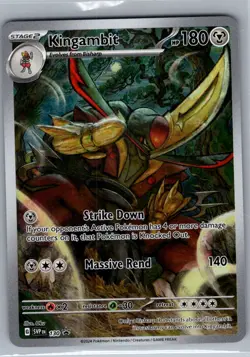 Kingambit SVP 130 SV: Scarlet & Violet Promo Cards - Pokemon Card - NM - Image 1