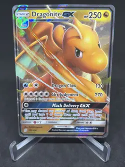 2019 Pokemon Dragonite GX 152/236 trading card - Image 1