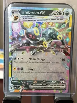 Pokemon Umbreon ex Holo Rare EX 060/131 English Card 2025 - Image 1