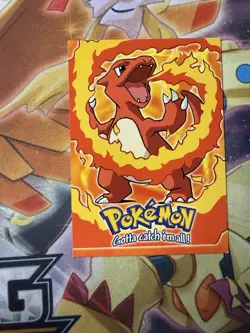 #05 Charmeleon - Topps Pokemon Movie Card Blue Label Non Holo E5 of 12 - NM - Image 1